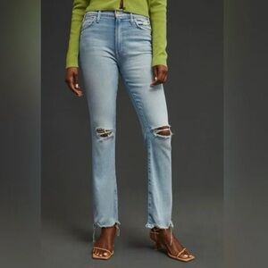 MOTHER Jeans - The Hustler Ankle Chew in Petal Plucker